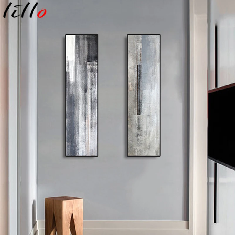 

Abstract Canvas Art Paintings Turquoise Blue Oil Painting Home Decoration Wall Art Posters Pictures Wall Painting