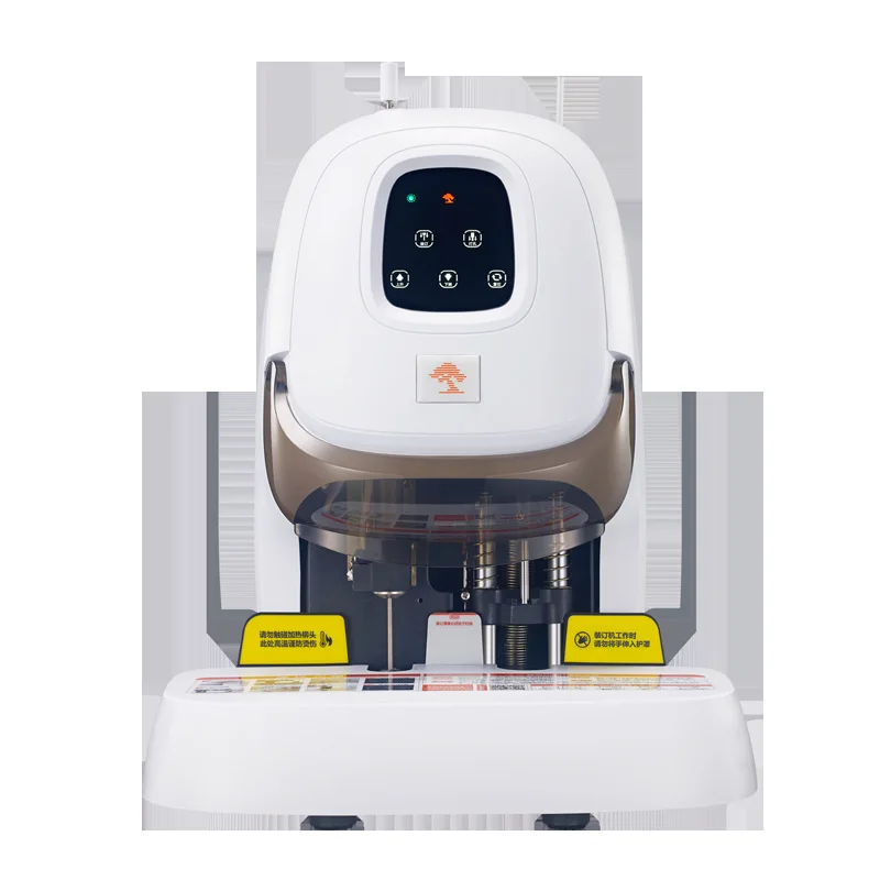 Financial voucher binding machine Financial riveting pipe voucher punching machine