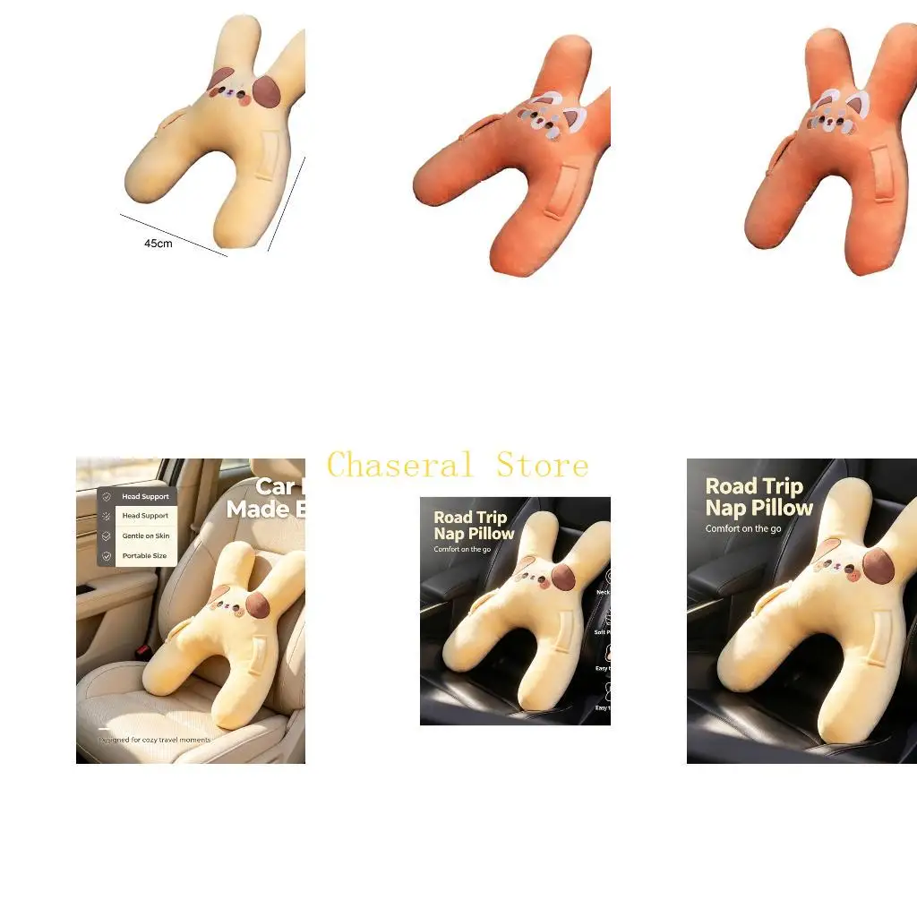 E7CE Two-Way H-Shaped Pillow for Neck Rest, Hugging, and Home Lounging