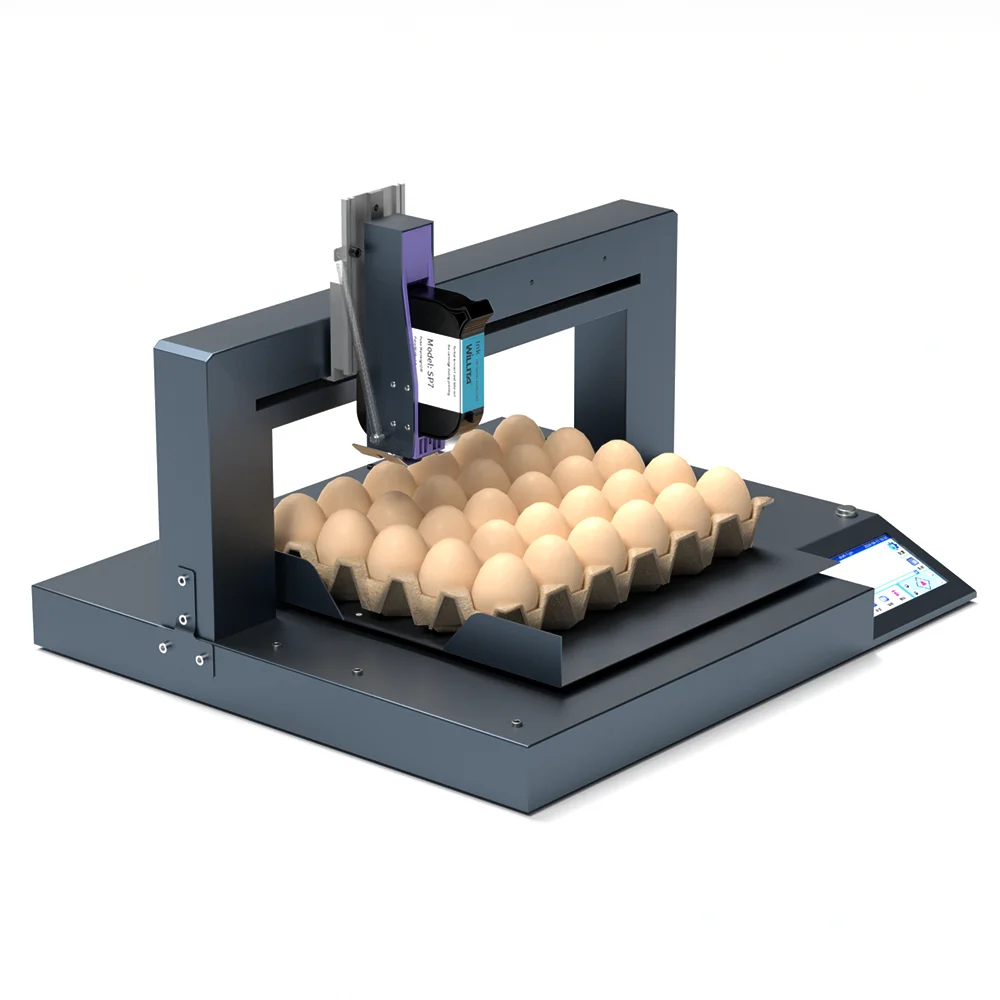 

Egg Date Stamp Factory Egg Coding Machine Eggs Food for Marking Identification Coding
