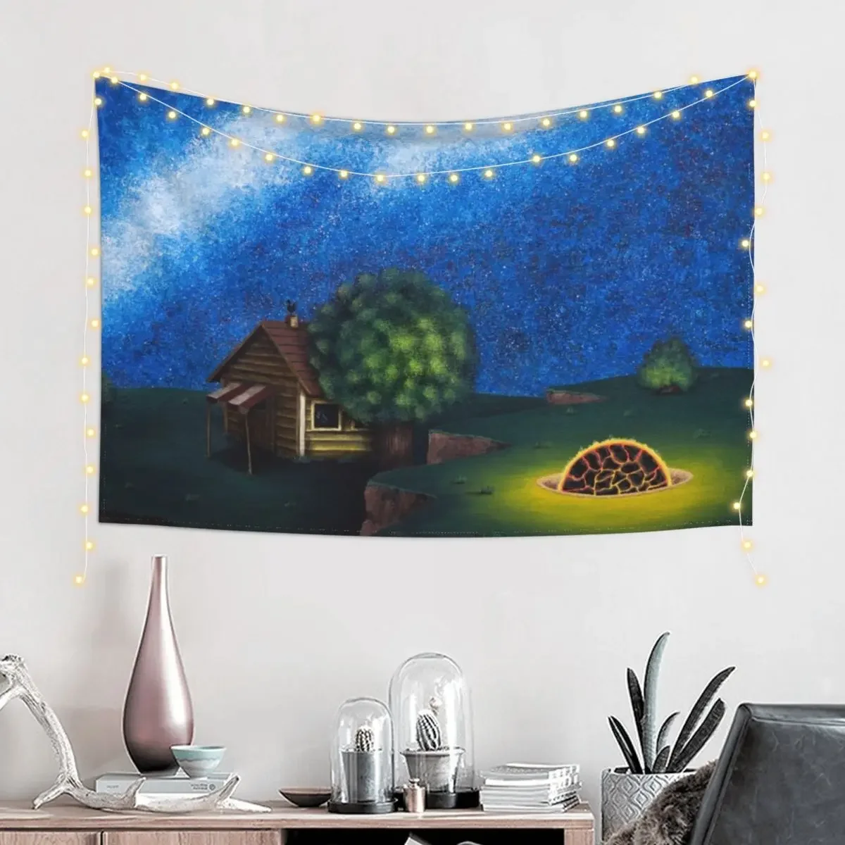 Meteorite Tapestry Room Decor Korean Style Decor For Bedroom Decorative Wall Mural Tapestry