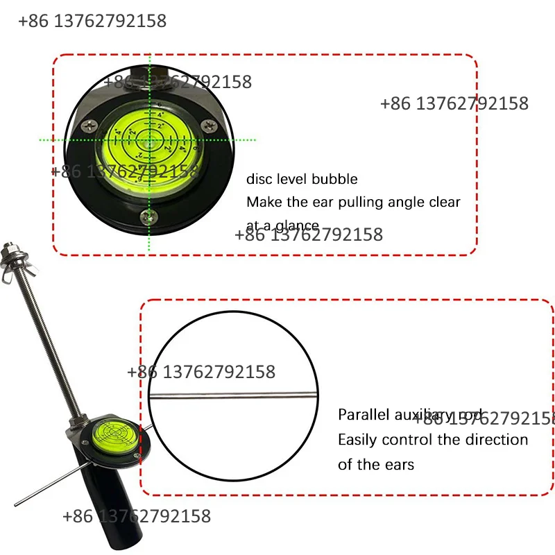 Universal Hole Opener Installation Rod For 360° Panoramic Car Camera Rearview Mirror Bracket Auto Surround View Camera Mounting