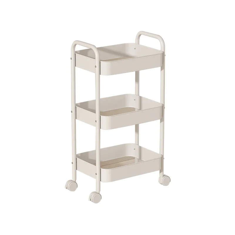 

Food Storage Trolley Cart Rolling Utility Kitchen Storage Cart Organizer Storage Rack Carrinho Auxiliar Kitchen Furniture