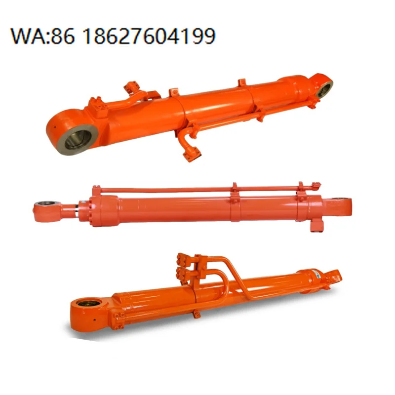 

Integrated Stable Hydraulic Cylinder | High Strength Spare Accessory For Construction Site Excavator Working Mechanism Replaceme