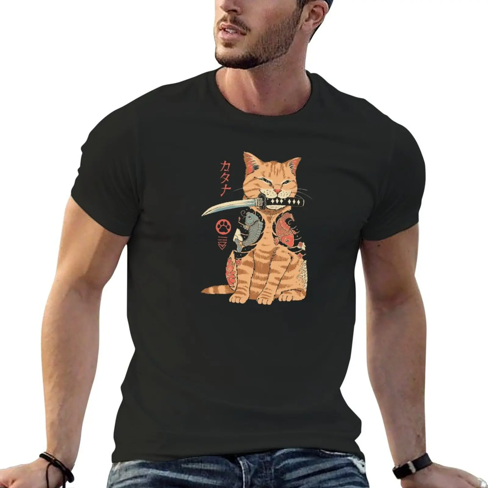 Catana Redefined T-Shirt essential t shirt Blouse anime shirts men