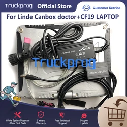 Linde canbox doctor diagnostic TOOL LINDE pathfinder linde LSG Service Guide linde forklift truck diagnostic tool+CF19 laptop