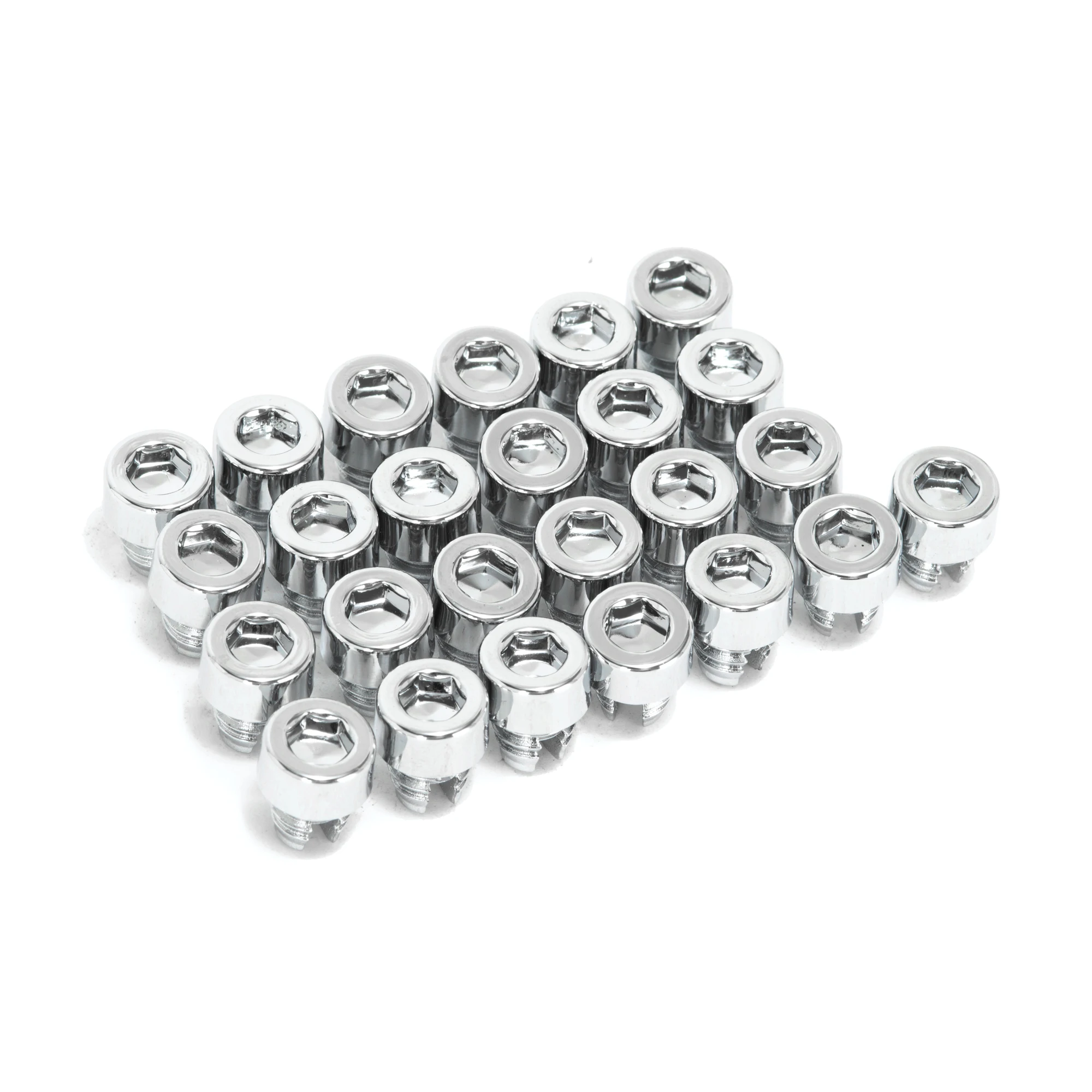 CFPerformance 100 Stück 7,5mm/0,29 Zoll Felgenschrauben Universal für Felgenrand-Dekoration Auto-Styling Tuning Exterieur-Zubehör – Detail 6