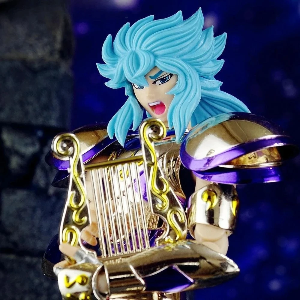 

CS Model Saint Seiya Myth Cloth EX Lyra Orphee Orpheus Eurydice Silver Saints Metal Armor Saint Figure Knights of The Zodiac Toy