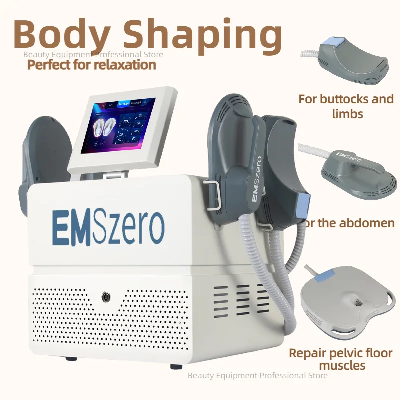 

MYOslim Electromagnetic stimulate Sculpting Muscle Machine Nova RF Body Slimming Reduce fat build muscles Machines