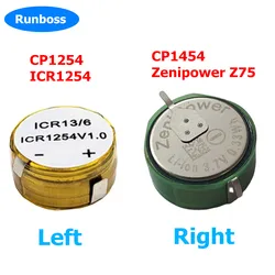 CP1254 A3 Left CP1454 Right Rechargeable Battery For Sennheiser Momentum True Wireless 1 2 3 M3AEBT Earphone With Solder Feet