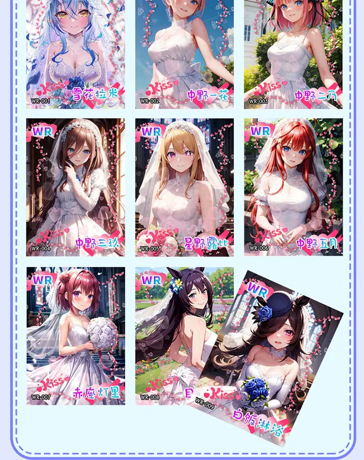 New Goddess Story Girls Carnival JR YG Collection Cards Booster Box Anime Swimsuit Bikini Feast Doujin Toys And Hobbies Gift