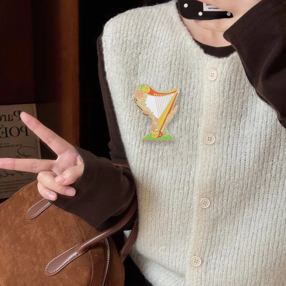 دبوس المينا Elysium Harp Atelier Ryza 2: Lost Legends & The Secret Fairy Magic شارة RPG مجموعة هدايا الألعاب الطرفية #4