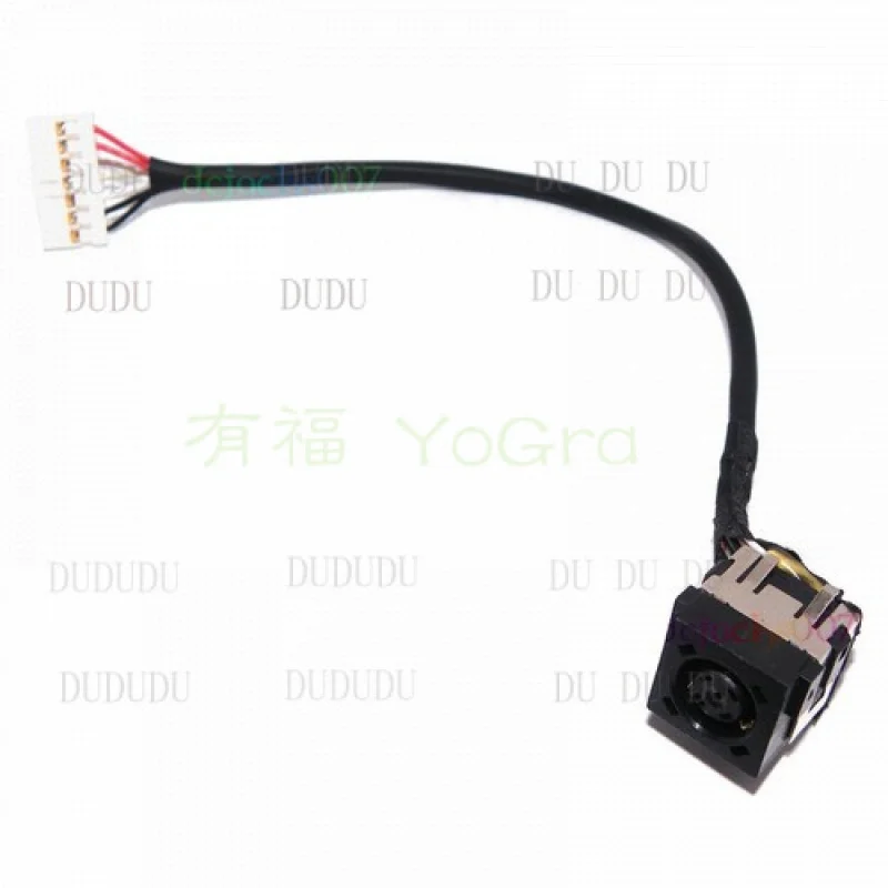 D  DC Power Jack w/ Cable Port For Dell Inspiron 15-3000 3543 3542 3541 3878