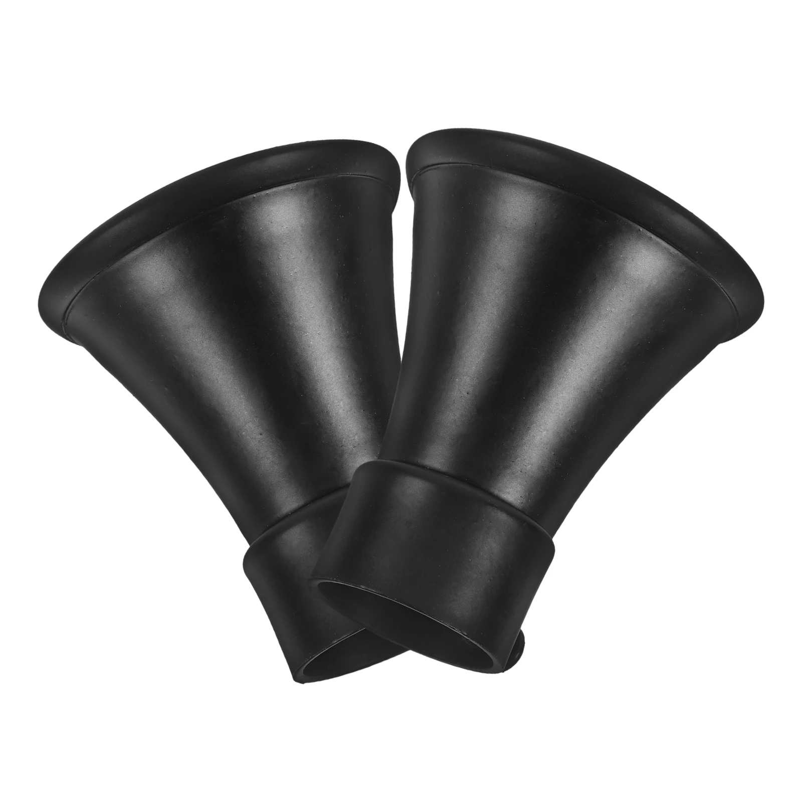 

2pcs Black Iron Curtain Rod Finials Matte Finish Rust Resistant End Caps For Curtain Rods Decorative Home Window Pole