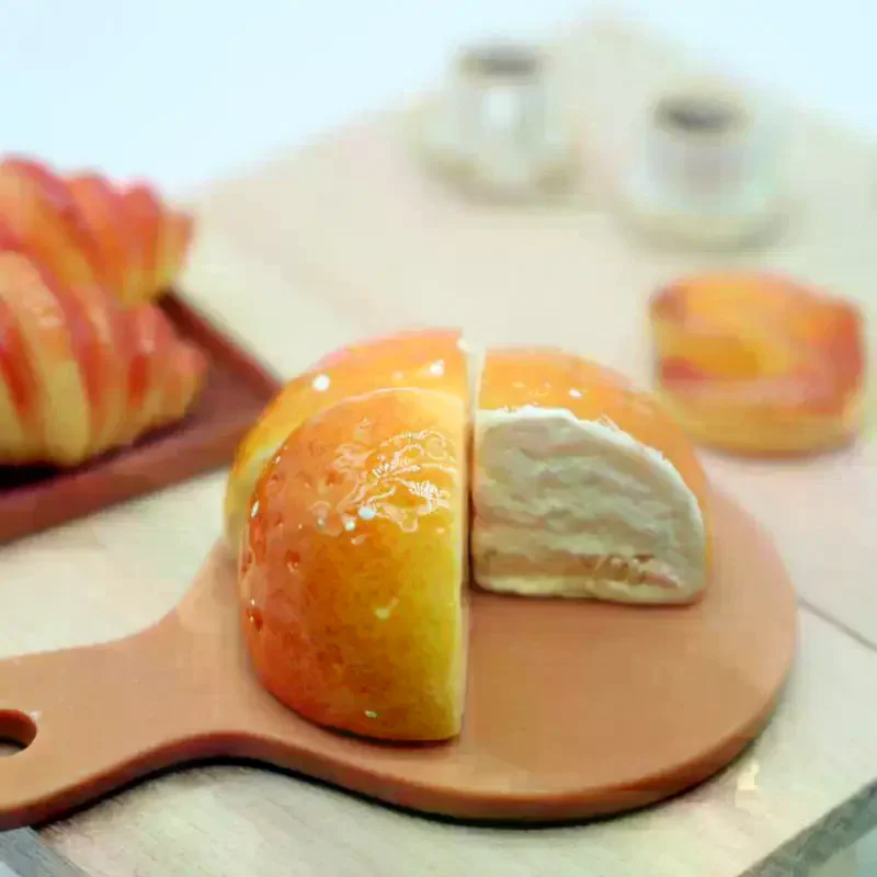 オーナメント キッズキッチン ごっこ遊び おもちゃ DIY アクセサリー ギフト かわいい ドールハウス ミニチュア コーヒー パン 朝食 11点セット モデル