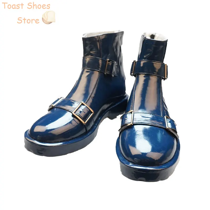 Game Paradox LUCK Hancho Cosplay Shoes PU Leather Shoes Cosplay Prop Halloween Boot Costume Prop