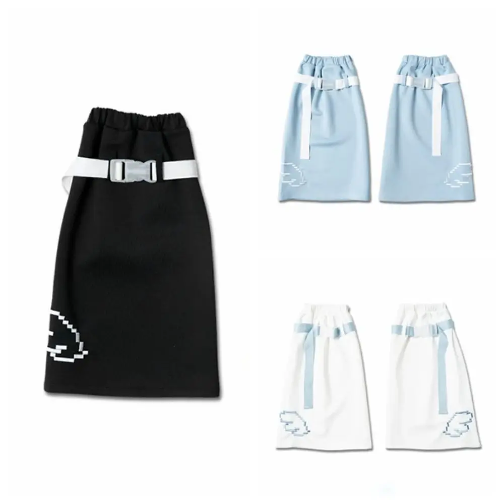 لينة المطرزة الشتاء تدفئة الساق Harajuku Y2K غطاء للقدم لوليتا JK Kawaii جوارب طويلة الملحقات #6