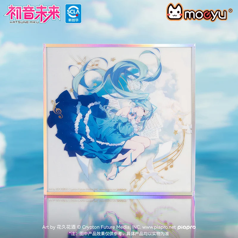 Moeyu Hatsune Miku Color Acrylic Pad Poster Print Painting Board Vocaloid Cosplay Anime Action Figure Collection