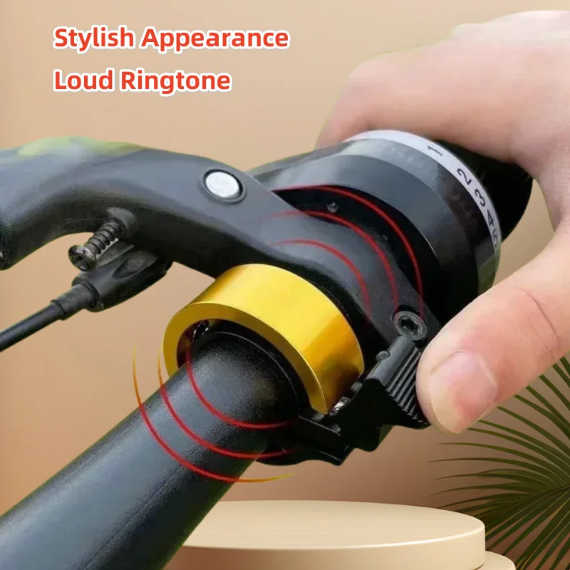 Bicycle Bell Super Loud Mountain Bike Universal Adult Bicycle Invisible Horn Riding Equipment Accessories Invisible Horn Folding image 6