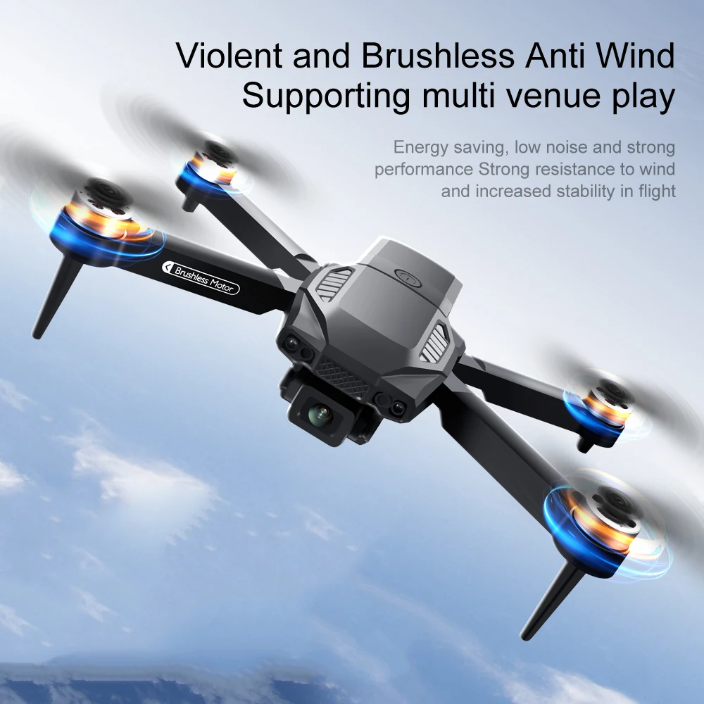 NEW F198 Drone WIFI brushless electric machine Optical flow localization FPV RC Foldable quadcopter Toy gift