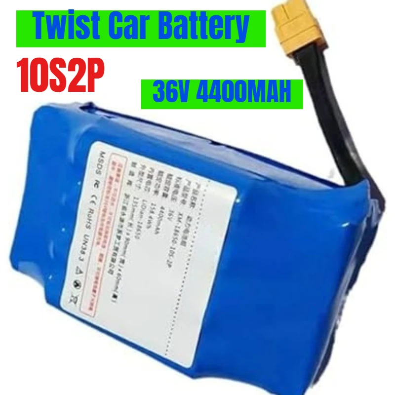 

Twist Car Battery 36V 4400MAH 10S2P Lithium Battery Pack 18650 Power Battery