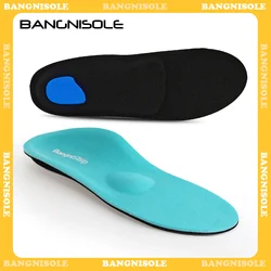 Bangnisole plantillas ortopédicas para hombres y mujeres, almohadillas ortopédicas para aliviar el dolor de talón, pies planos, fascitis Plantar, almohadillas para zapatos