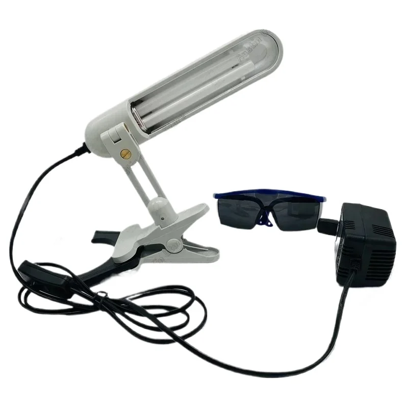 UVB UV Light Source Imported Lamp Tube Wavelength 311nm Scientific Research Experiment Biological Aging Test Clip On 9W Lamp