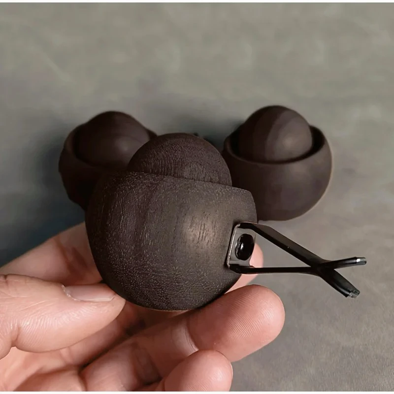 Car Wooden Essential Oil Diffusers-Spherical Design Bedroom Decor Diffuser Car Home Room Fragrance Natural Fragrance Dispersion