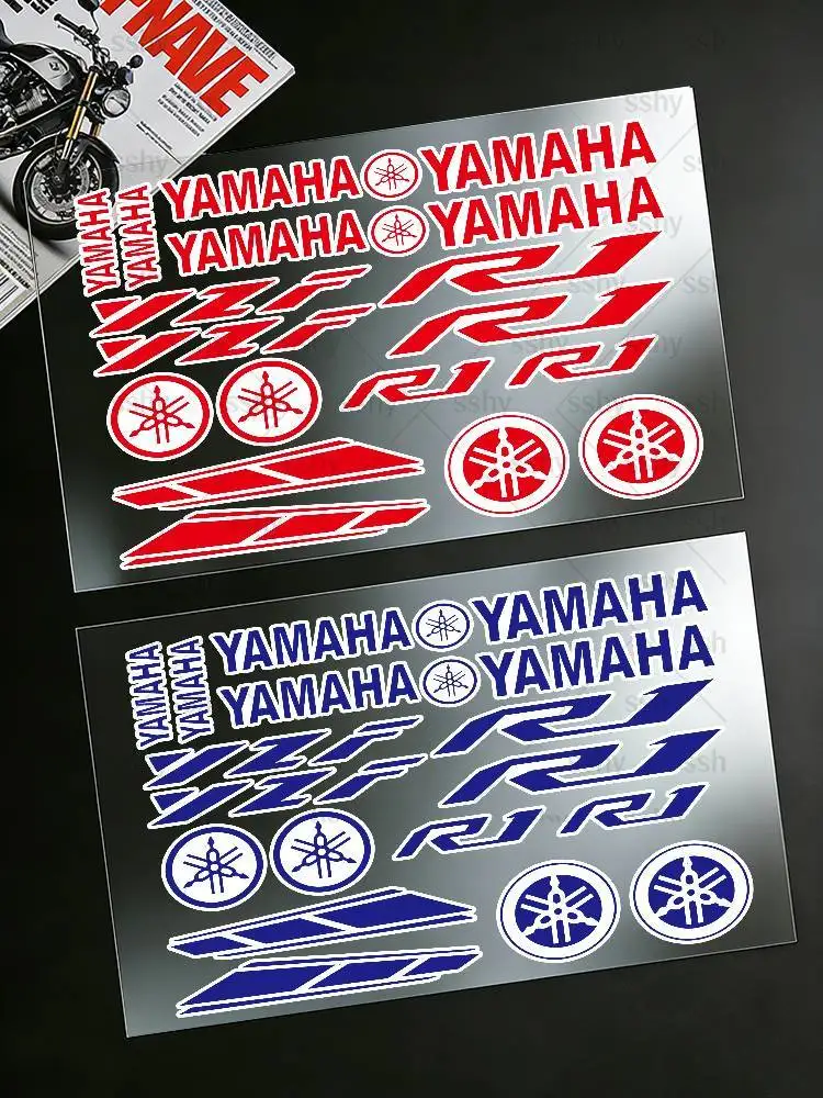 

Наклейки для YAMAHA YZF R1, виниловые наклейки для мотоциклов, автомобилей, ноутбуков, стен, бамперов, окон, аксессуары для тюнинга авто