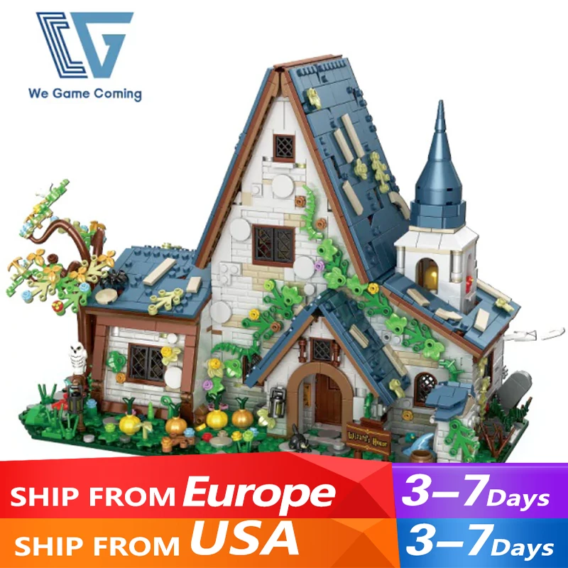 

Creative Expert Modular Buildings MOC 66041 Magic World Magic House Architektur Model 2666PCS Building Block Brick Puzzle Toy