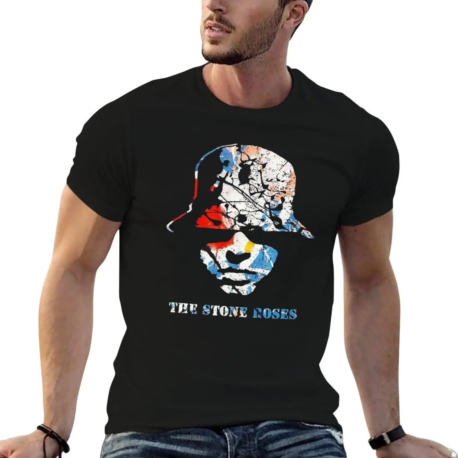 

The Man Roses T-Shirt cotton tshirt 100% anime tshirt man t shirt heavy cotton T-Shirt