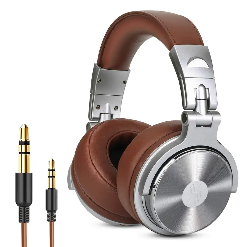 Fones de Ouvido Oneodio Pro 30 para DJ e Estúdio com Microfone e Fio