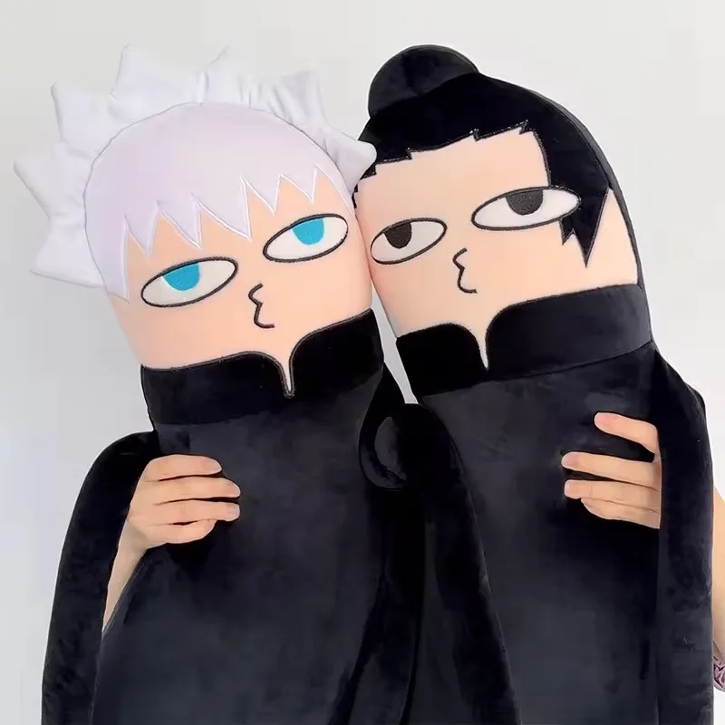 100cm jujutsu kaisen anime travesseiro de pelúcia gojo satoru geto suguru itadori yuji bonito torcido algodão brinquedo de pelúcia criança adulto presente de natal
