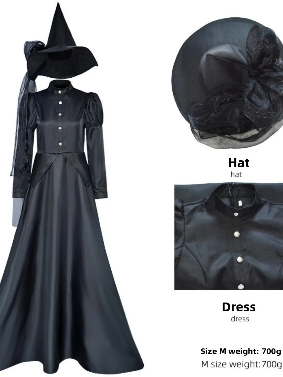 

Новое поступление, костюм злой ведьмы на Хэллоуин, волшебный плохой костюм, женский модный сценический костюм, традиционная одежда ханьфу