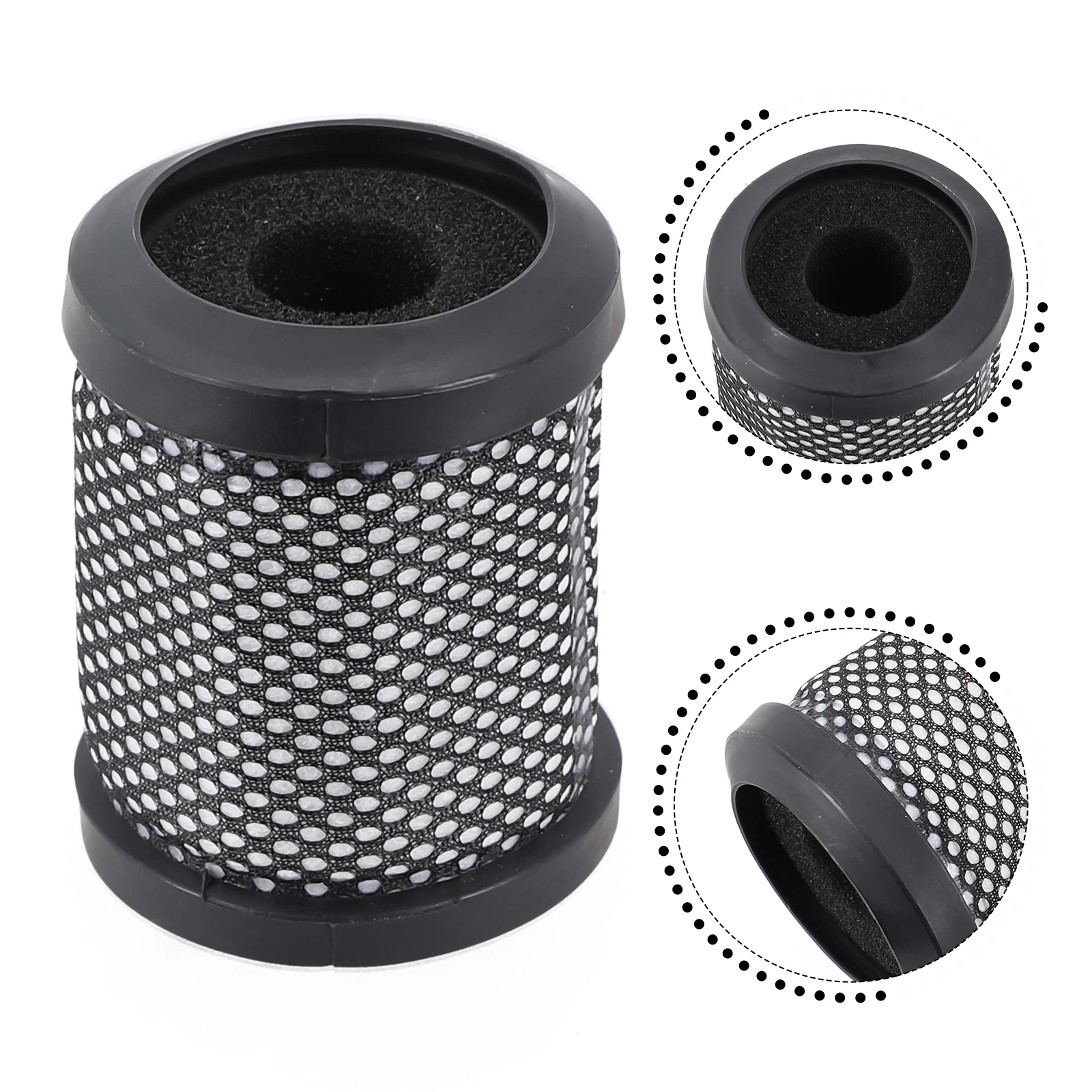 Filtro de Exaustão Pós-Motor para Hoover T116 H-Free Série 100 Peça 35602170 com Esponja