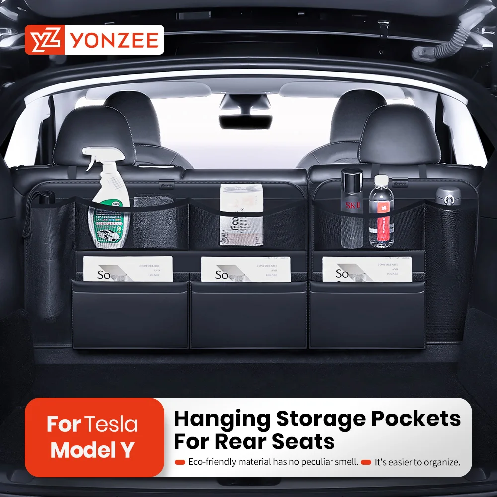 

YZ Car Trunk Car Organisers Backseat Hanging Car Organisers Trunk Organizer for Tesla model Y