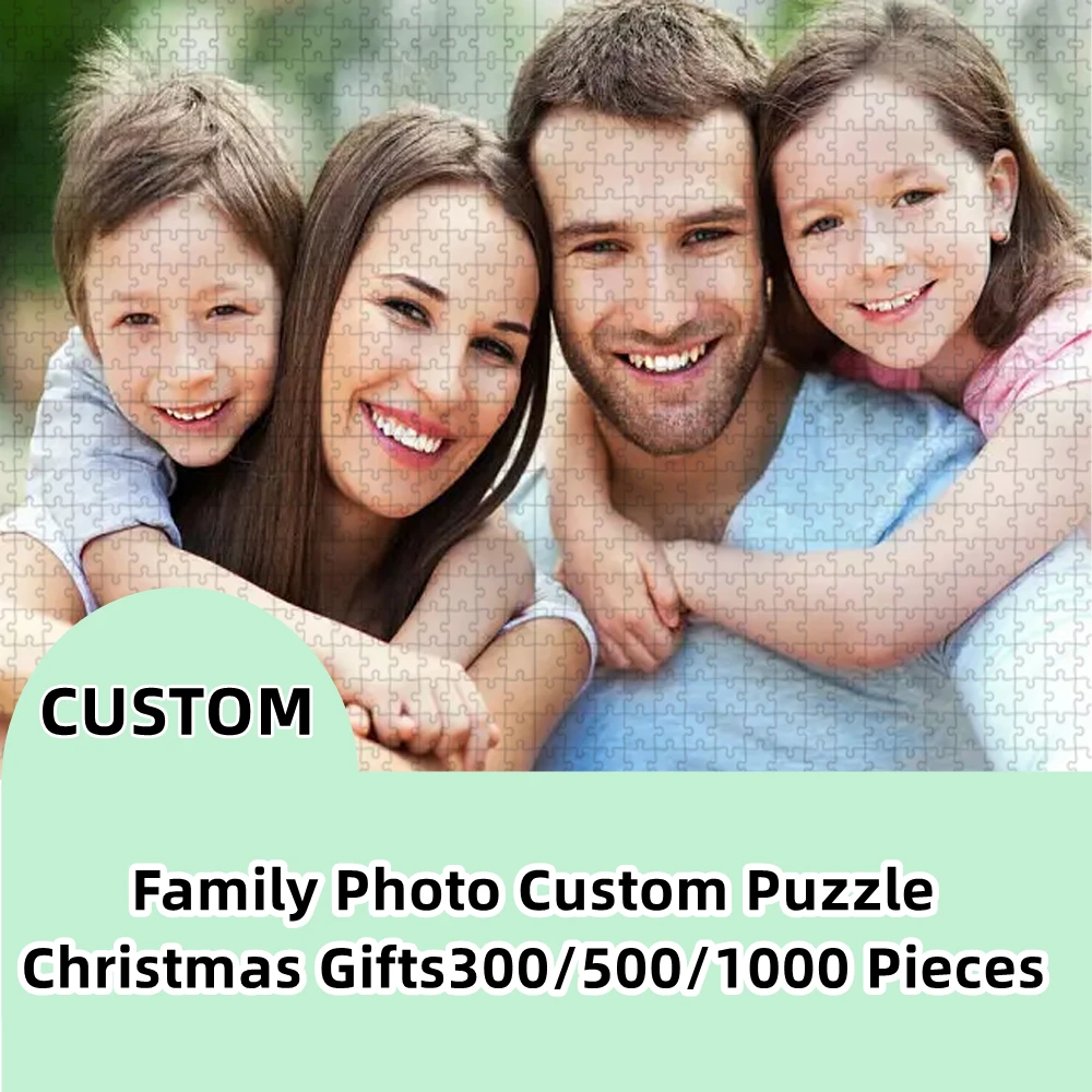 Puzzle Personnalisé en Bois avec Impression de Haute Précision, Petite Photo Privée, Cadeau pour Garçon et Fille, Vente Directe d'Usine