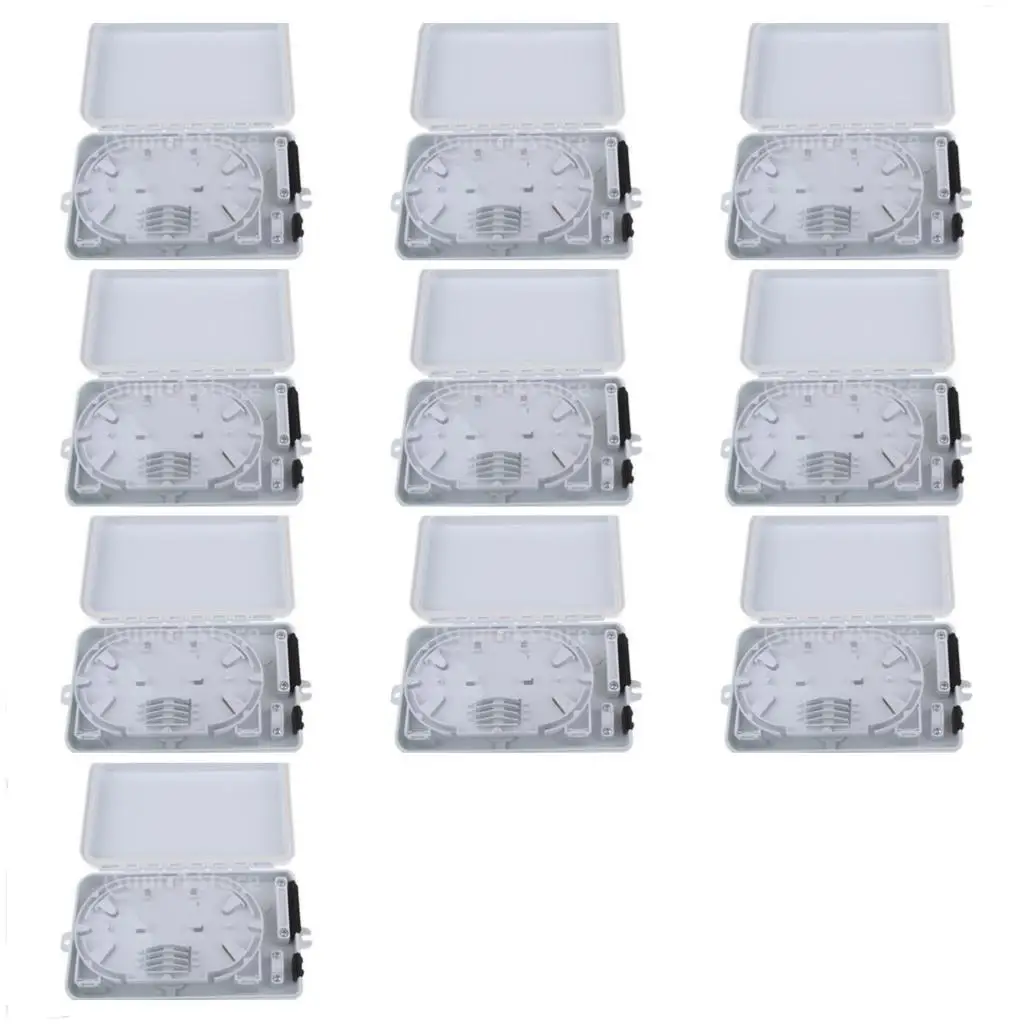 

Six Core Optic Terminal Box Compact Design Optic Junction Case Plastic Body with SC FC Interface for Office Use
