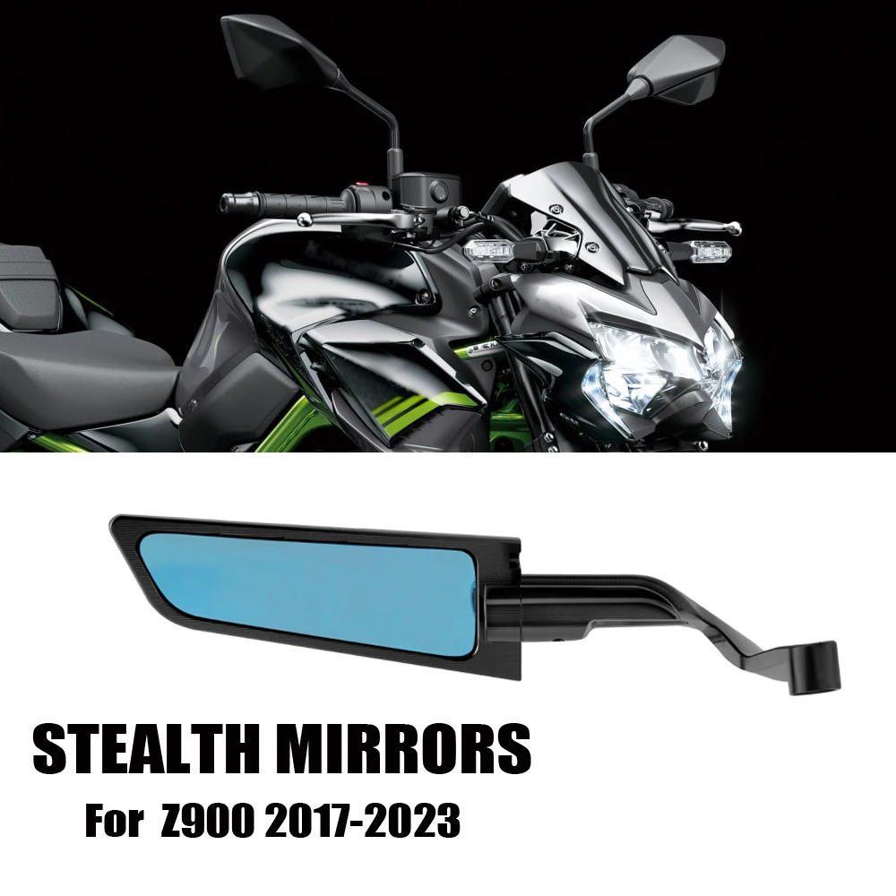 

For Kawasaki Z900 Z 900 Z1000 ABS Motorcycle Mirrors Stealth Mirrors Sports Winglets Mirror Kit Adjustable Mirrors Wing Mirrors