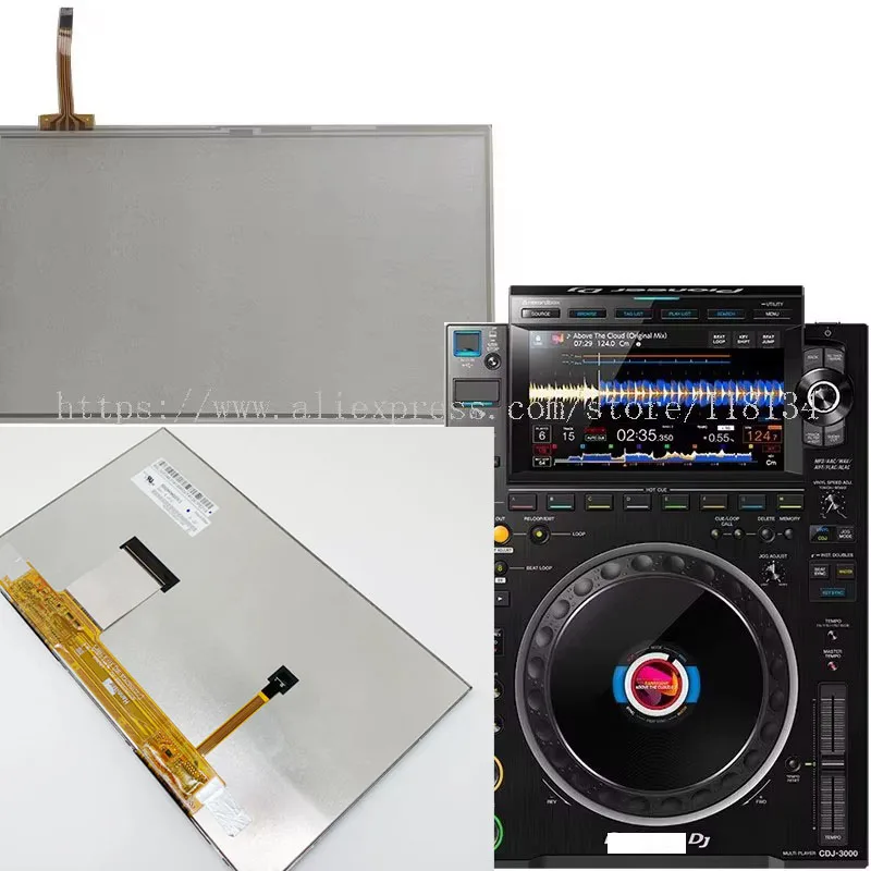 New Touch For PIONEER CDJ-3000 Disc Player Touch Screen DSX1145 Disc Player Display Touch Panel  Lcd Screen Display