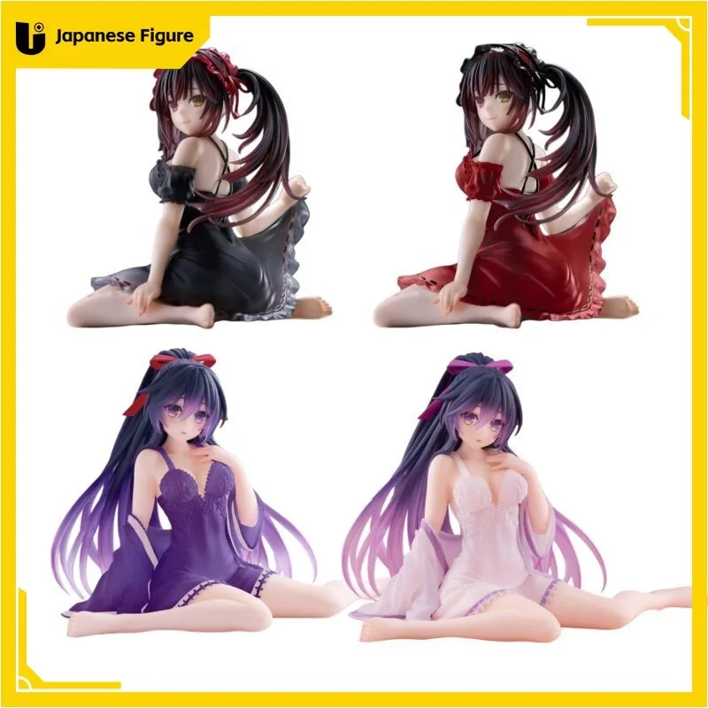 

In Stock Taito Original Genuine Anime DATE ALIVE IV Desktop Cute Figure Yatogami Tohka Nightwear Ver Renewal 13cm Model Toy Gift