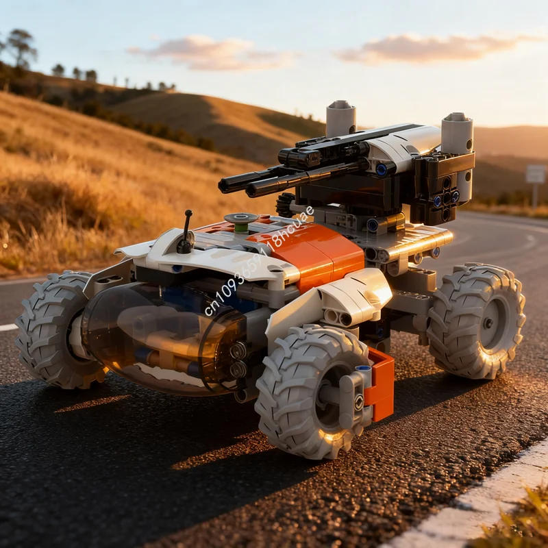 508 個 MOC 砲兵モッドテクニカルモデルビルディングブロック建築クリスマスギフト DIY クリエイティブアイデアレンガのおもちゃ誕生日