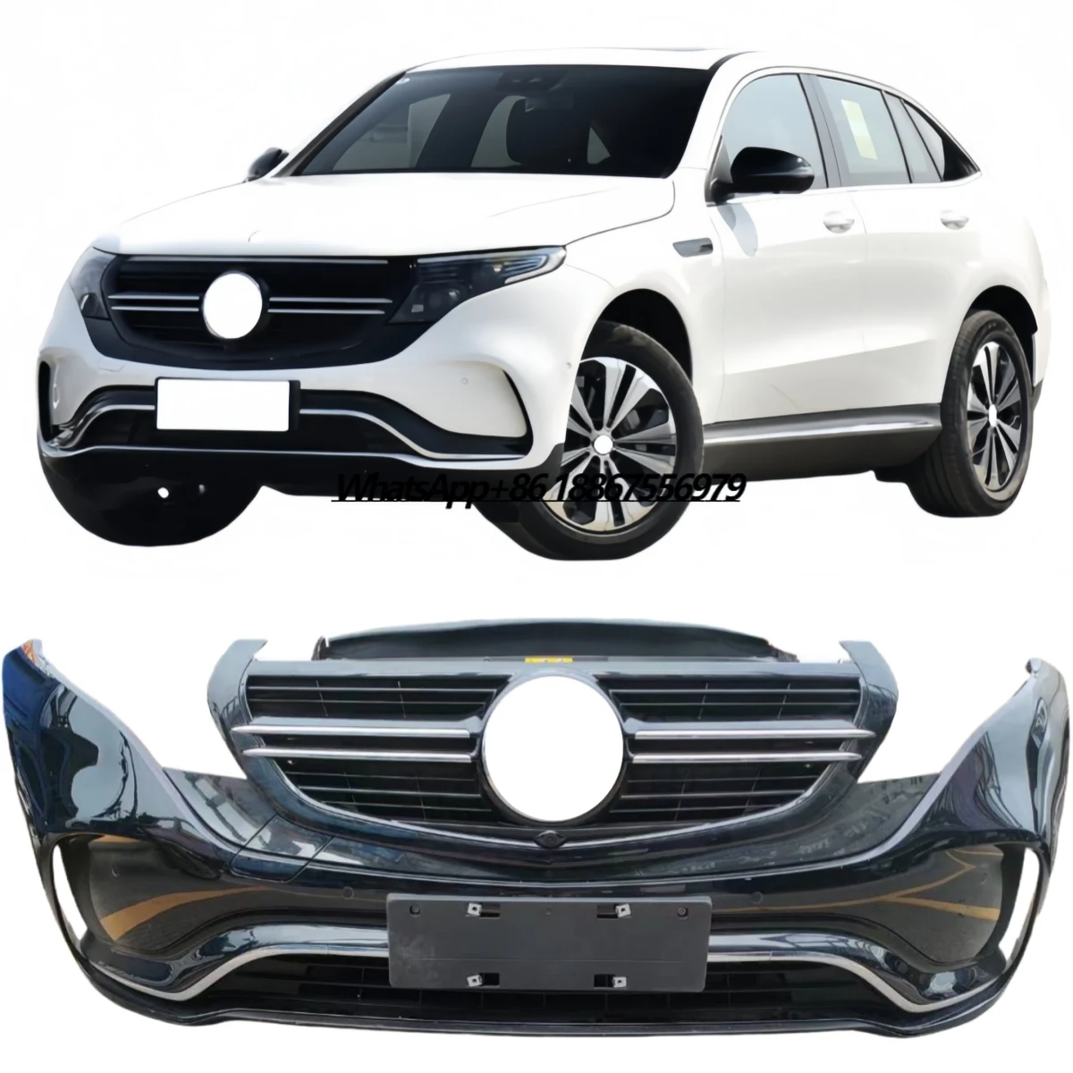 

For EQC293 New Energy Vehicle Sport Front Bumper Rear Bodykit in ABS Plastic and Aluminum Auto Body Parts