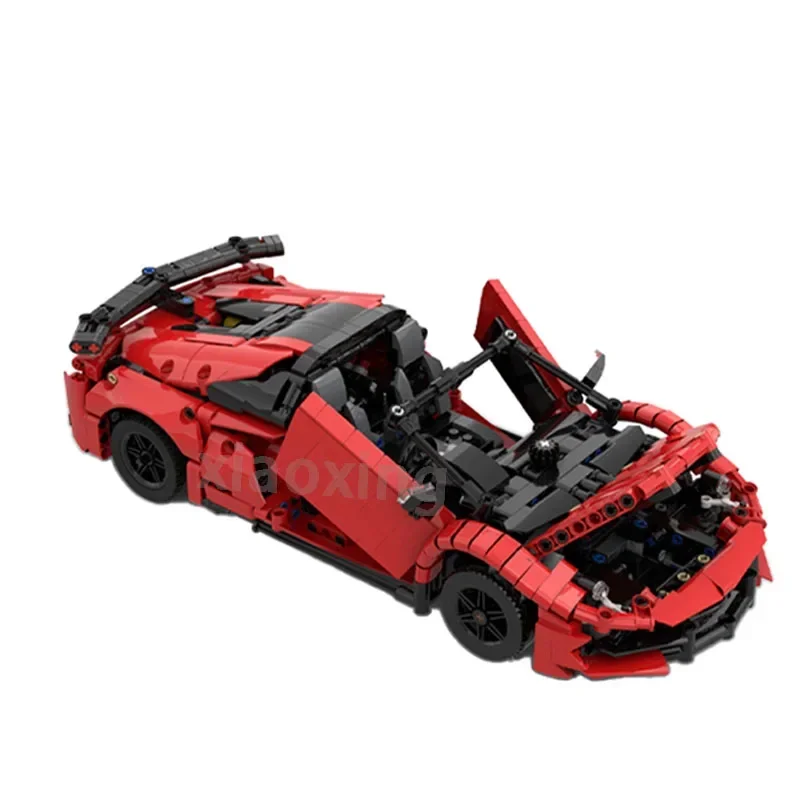 2023 Anniversary Convertible MOC-59819 New Sports Car 1:14 Static Model • 1319 Parts Technic Building Block Model Kids Toy Gift