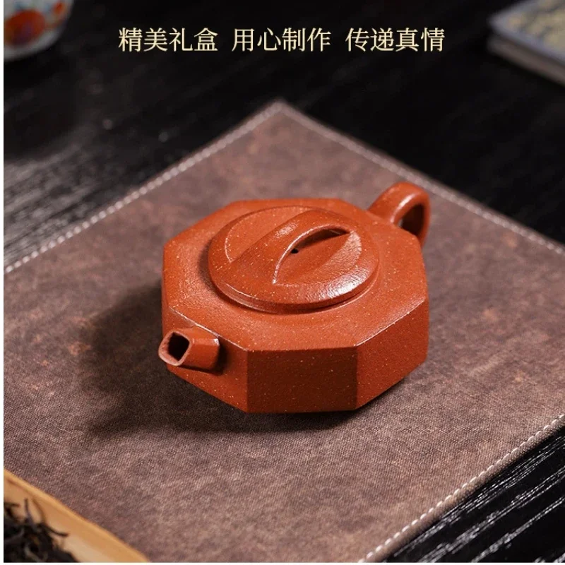 Chinese Handmade Yixing Original Ore Purple Clay Tea Pot Trend Designer Teapot Kung Fu Tea Making Tool Gift Set Ceremony Teaware
