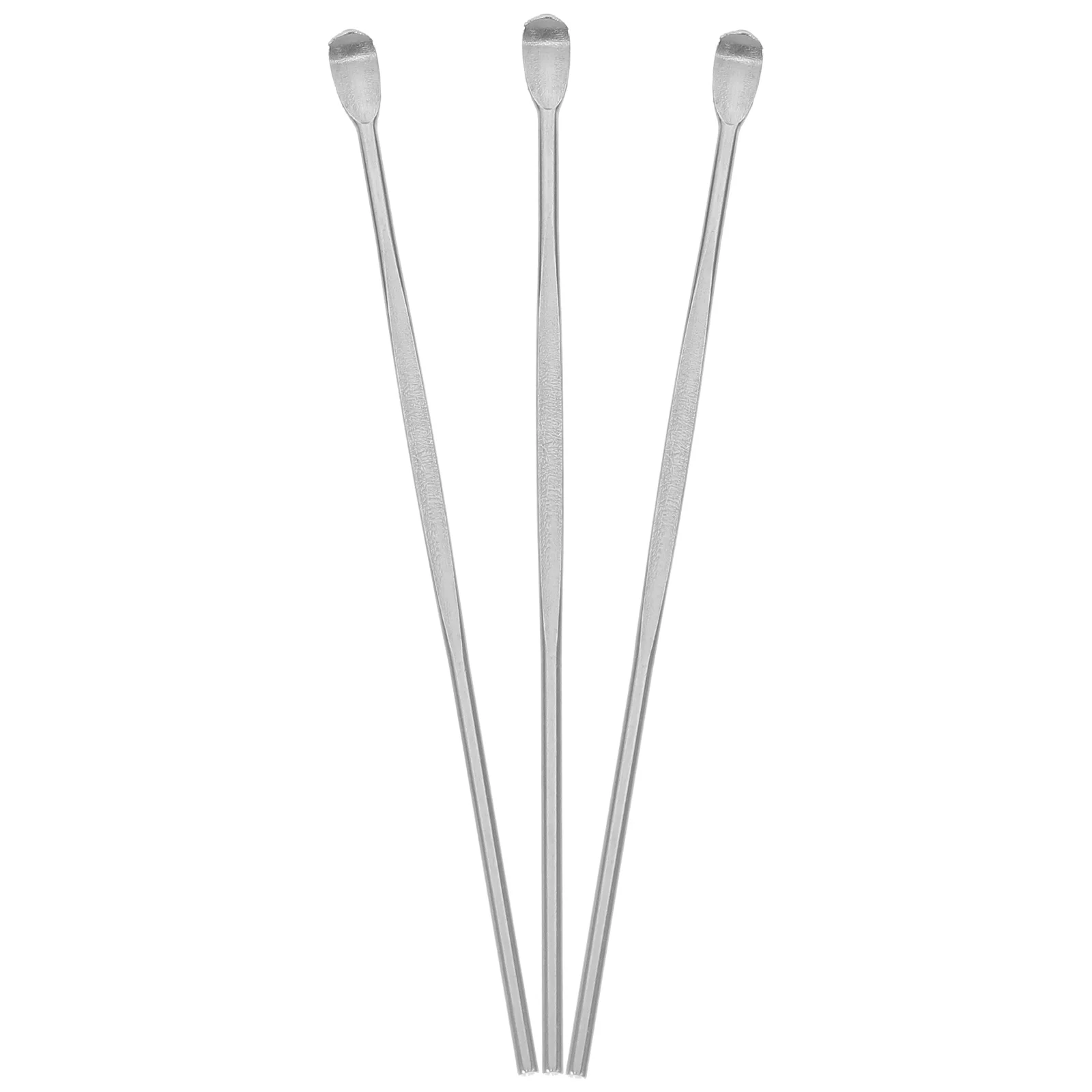 

3 pcs 8cm Stainless Steel Ear Picks Wax Remover Tools Portable Cleanse Double Cleaner Stick Accessories Safe
