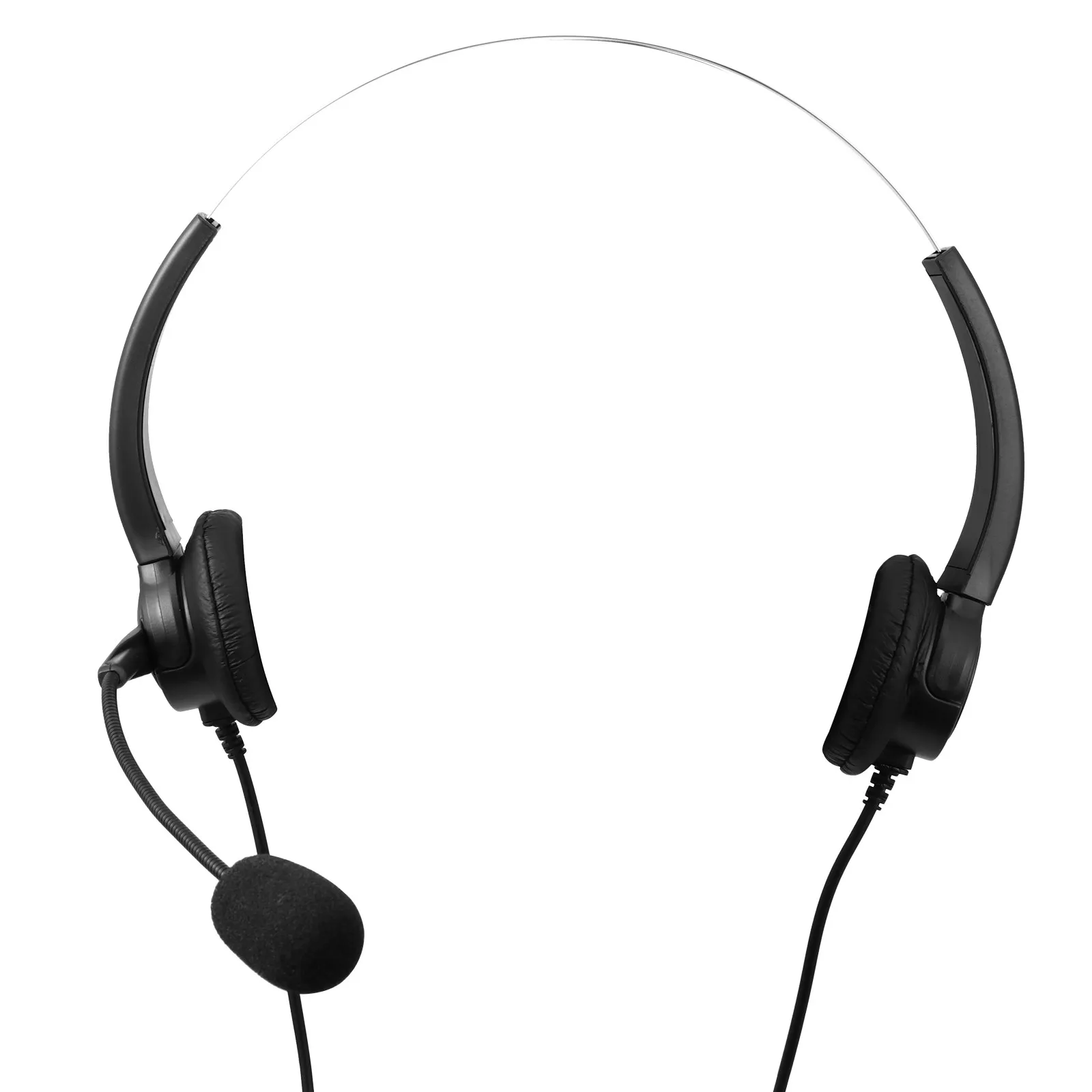 

Пластиковые наушники-гарнитура из АБС-пластика, практичные проводные наушники с микрофоном