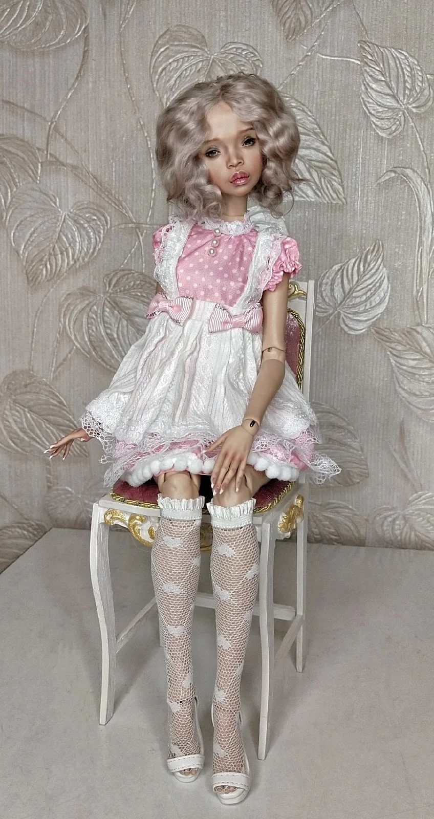 Nowa zabawka sd BJD doll 1/4 39cm grube usta prezent urodzinowy wysokiej jakości przegubowe kukiełki prezent Dolly Model nago makijaż