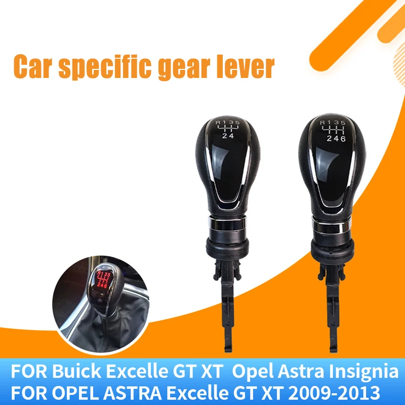 

Suitable for Buick Yinglang 5/6 gear shift handball LED gear head modified interior gear handle auto accessories