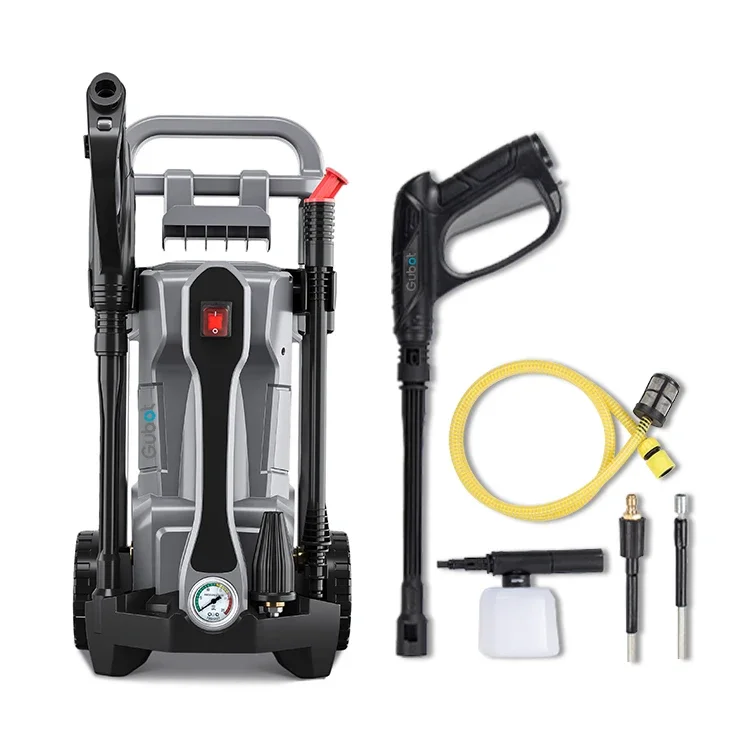 Long Working Life 1800W High Pressure Car Washer Made Of Induction Machine For Home Garden Car Cleaning